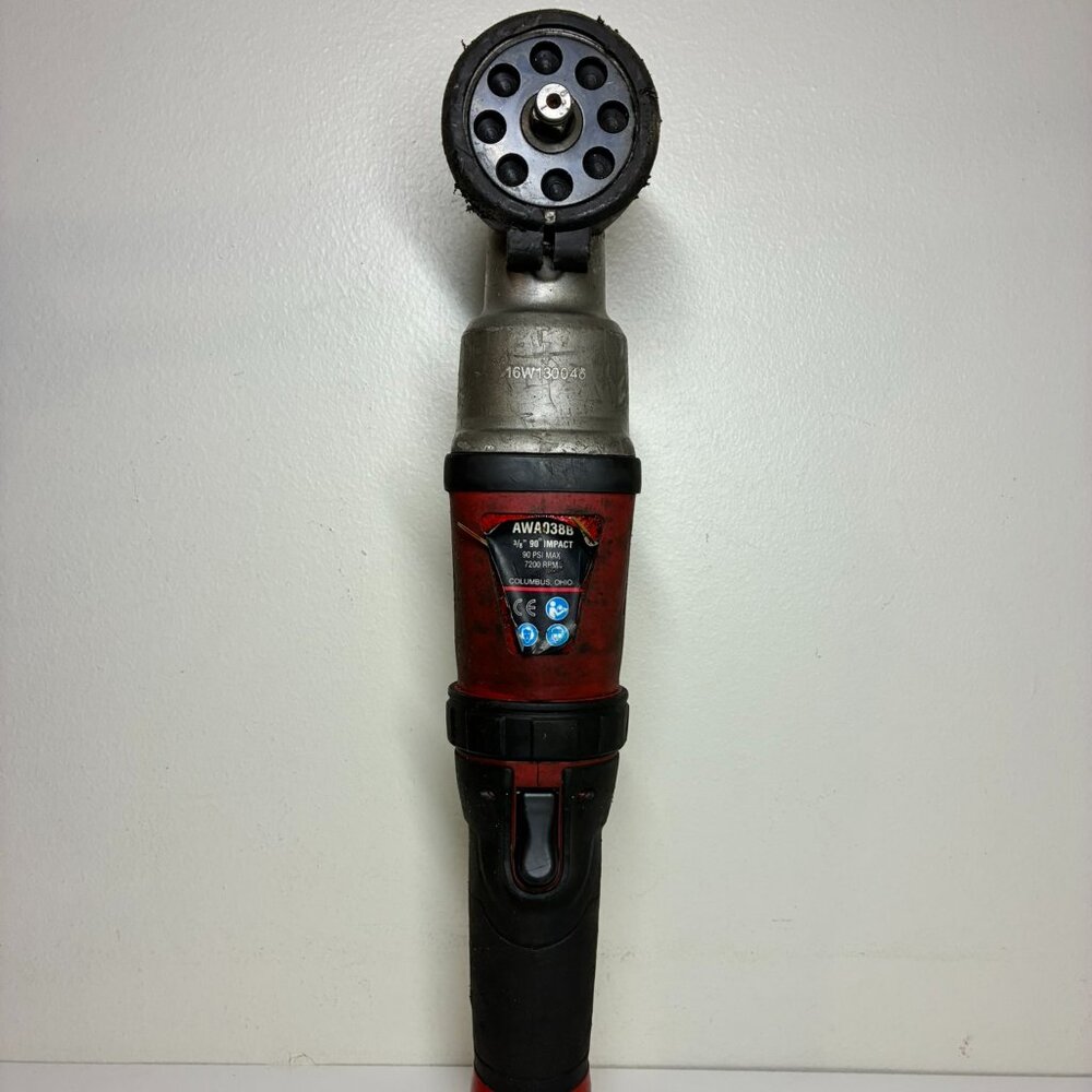 Mac Tools AWA038B 3/8 90° Drive Air Wrench Right Angle Pneumatic Impact Ratchet